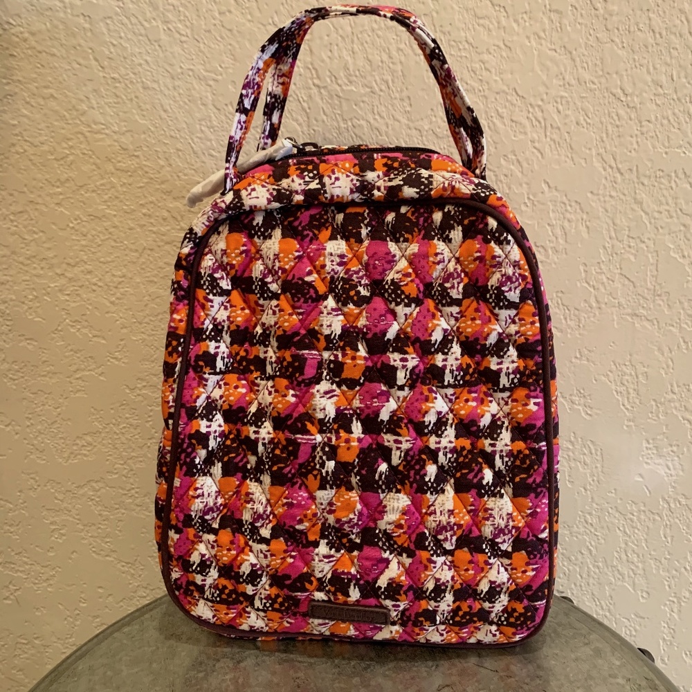Vera Bradley Lunch Bunch Bag In Houndstooth Tweed